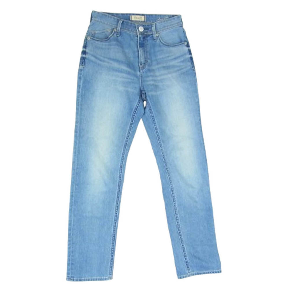 YANUK ヤヌーク 57131011 ANNETTE Straight デニムパンツ ジーンズ インディゴブルー系 23【中古】