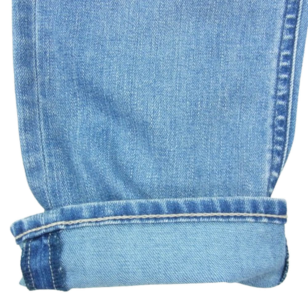 YANUK ヤヌーク 57131011 ANNETTE Straight デニムパンツ ジーンズ インディゴブルー系 23【中古】