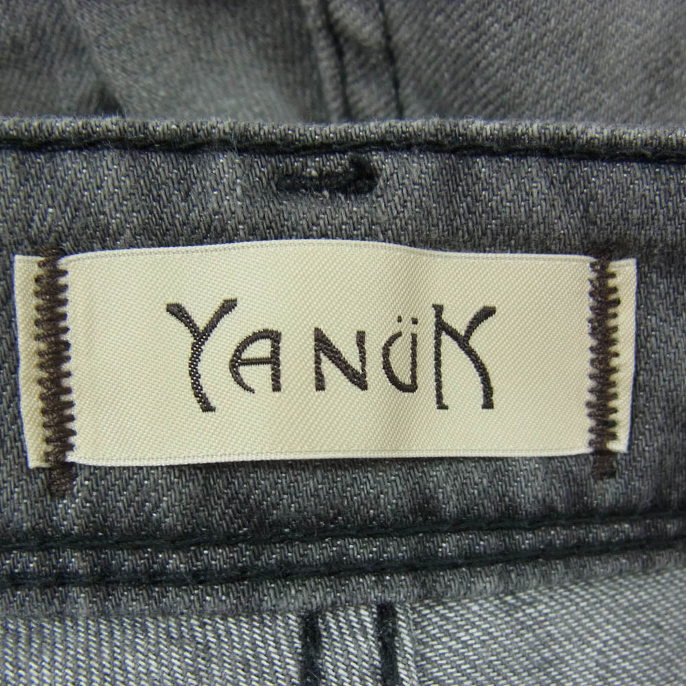 YANUK ヤヌーク 57121069 RUTH Really Light デニムパンツ ジーンズ ブラック系 24【中古】