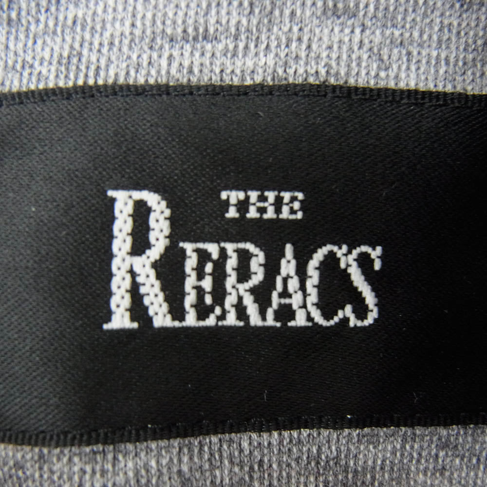 THE RERACS ザリラクス 20FW-RECS-268L ハーフジップ スウェット トレーナー グレー系 36【中古】