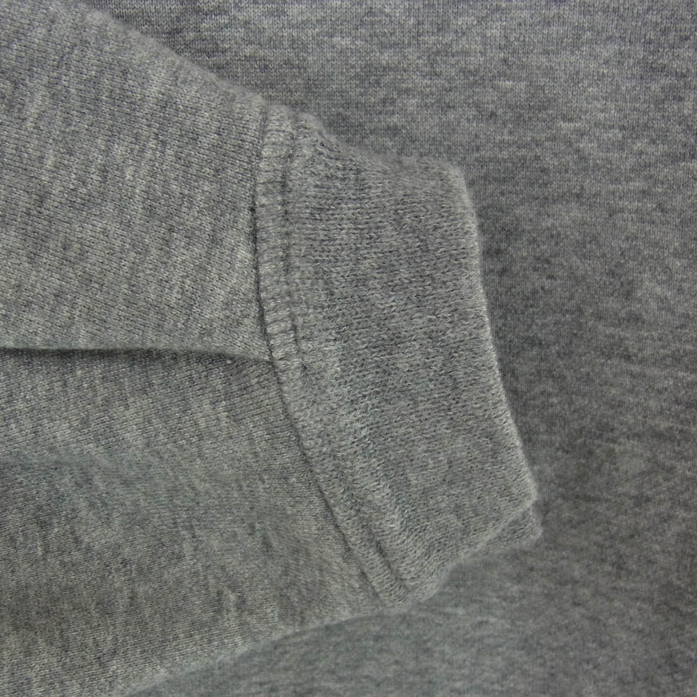 THE RERACS ザリラクス 20FW-RECS-268L ハーフジップ スウェット トレーナー グレー系 36【中古】