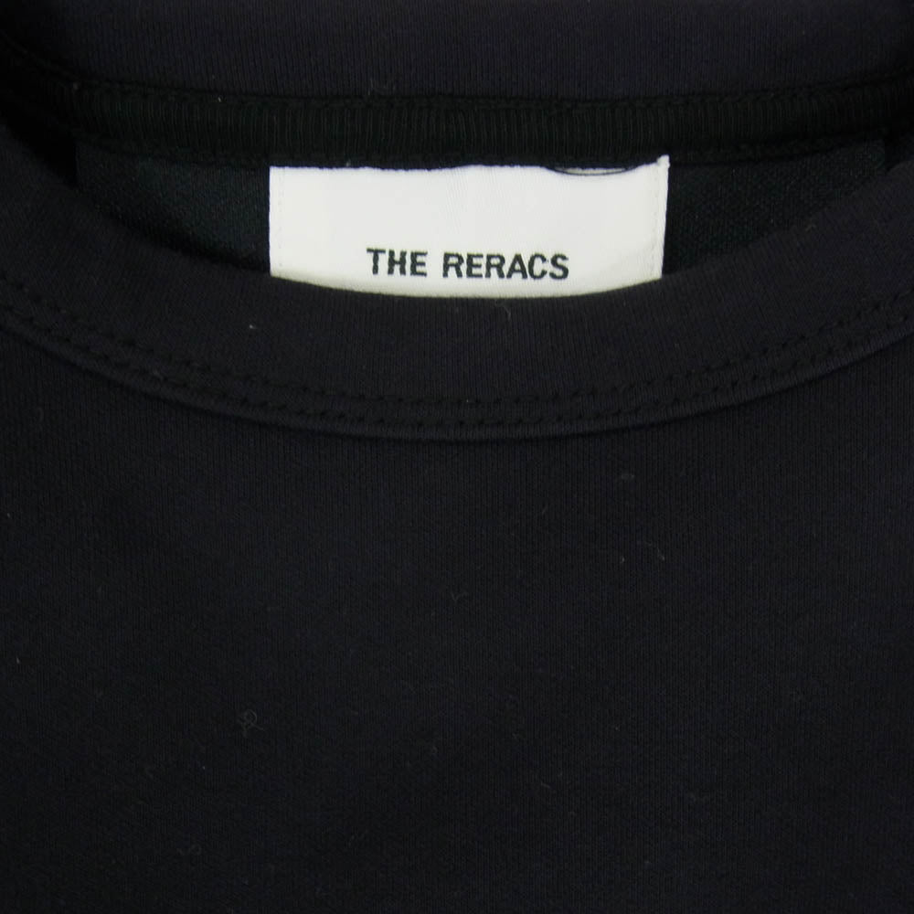 THE RERACS ザリラクス 21AW 21FW-RECS-328L オーバーシルエット クルーネック ロングスリーブ 長袖 カットソー ブラック系 36【中古】