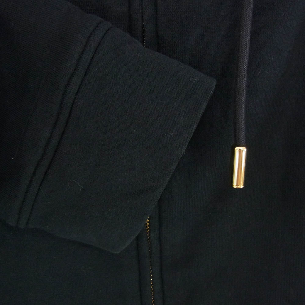 THE RERACS ザリラクス 19SS 19SS-REBL-199L ダブルジップ フーディー パーカー ブラック系 F【中古】