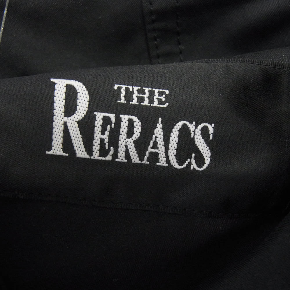THE RERACS ザリラクス 16AW 16FW-RECT-115L ジップアップ フーデッド モッズコート ブラック系 38【中古】