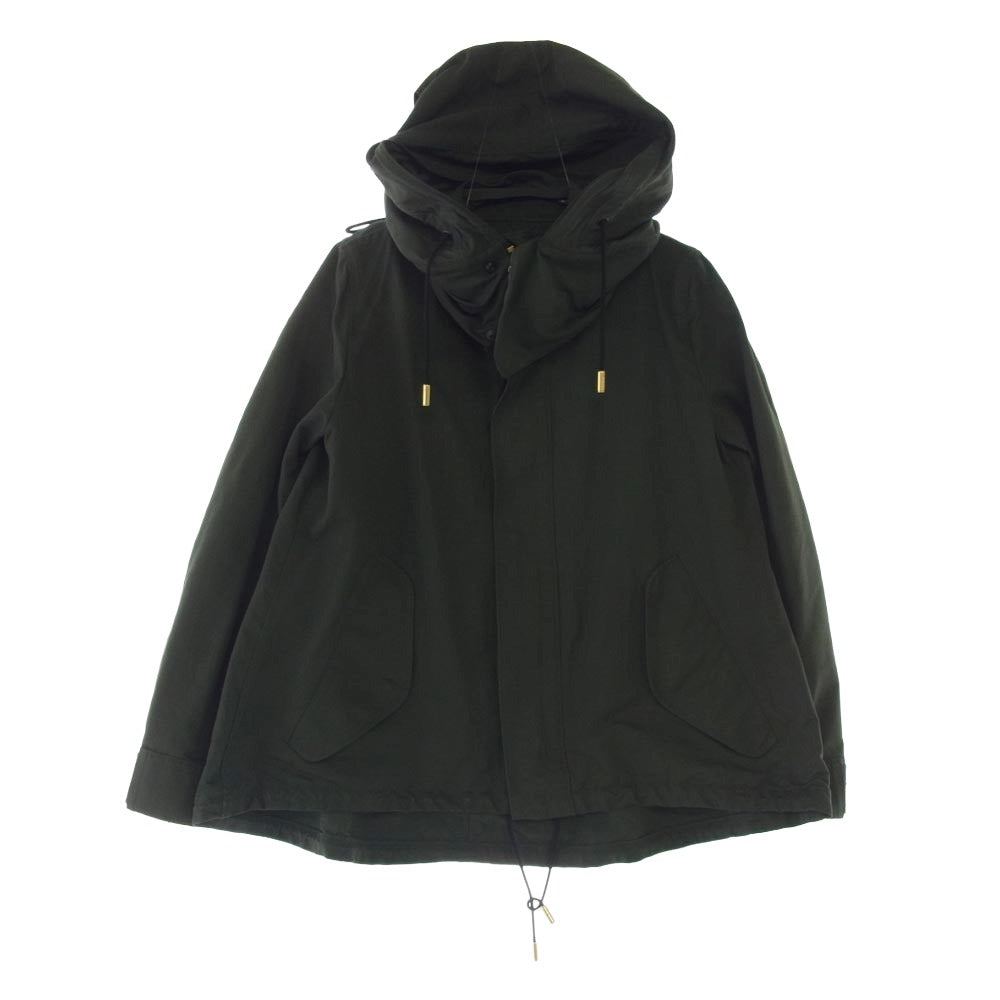 THE RERACS ザリラクス 16AW 16FW-RECT-106L-2 ショート モッズコート ジャケット カーキ系 38【中古】