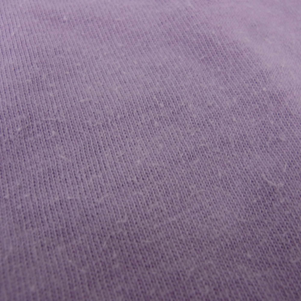 Supreme シュプリーム 20AW Plaid Applique S/S Top アップリケ エスエス トップ 半袖 Tシャツ パープル系 L【中古】