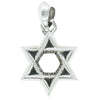 CHROME HEARTS クロムハーツ（原本無） CONERギャランティカード付属 SMALL STAR OF DAVID PENDANT スターオブダビデ スモール ネックレス トップ シルバー系【中古】