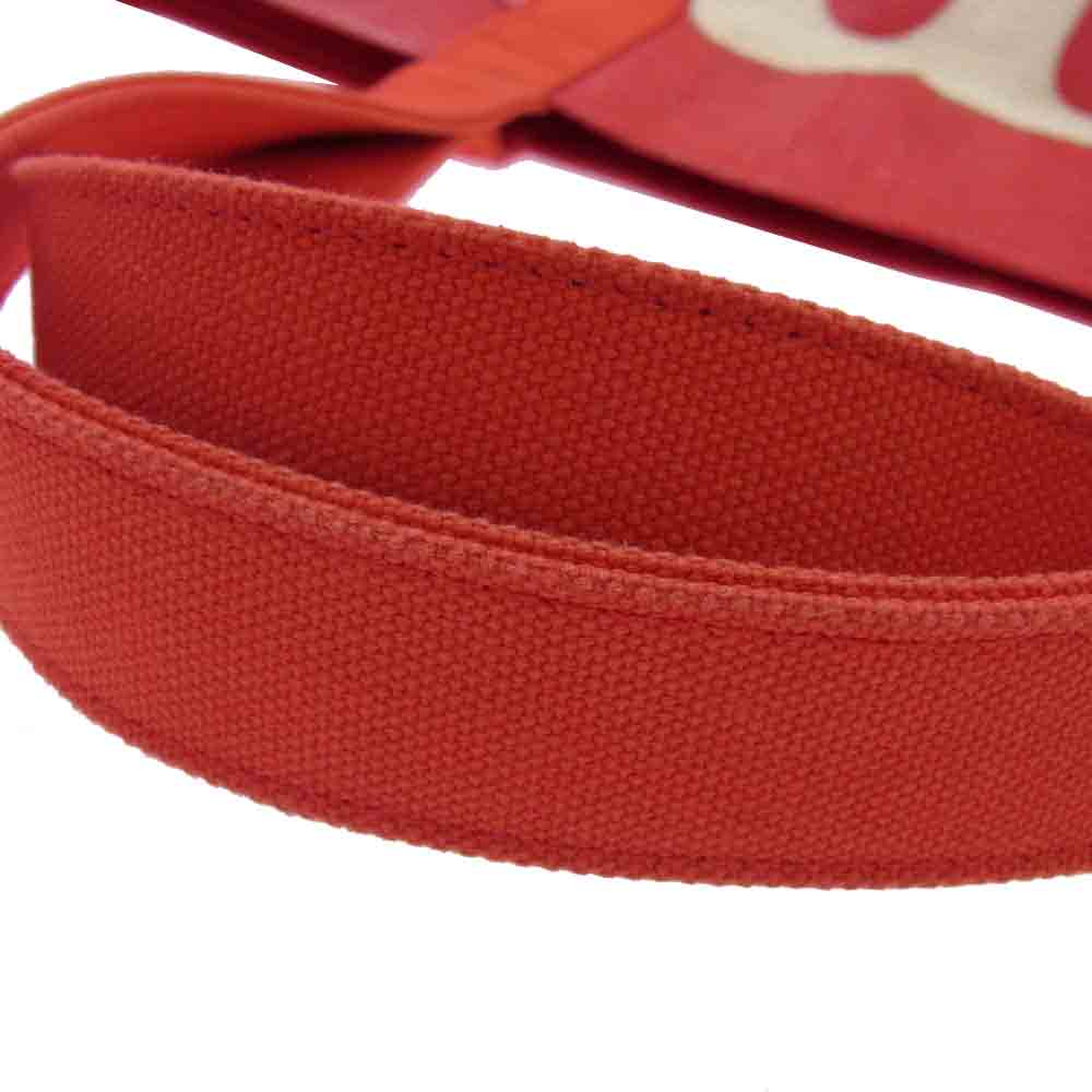 Supreme シュプリーム 20SS RAFFIA TOTE BAG ラフィア トート バッグ レッド系 レッド系【中古】