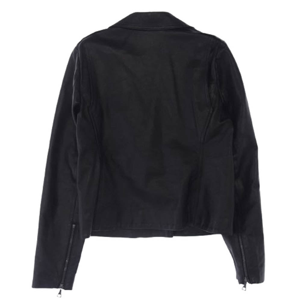 theory セオリー レザー ダブル ライダースジャケット ブラック系 M【中古】