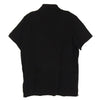 MONCLER モンクレール 19SS E10918322000 84556 モンクレールジャパンタグ MAGLIA POLO MANICA CORTA ワッペンデザイン コットン 半袖 ポロシャツ ブラック系 M【中古】