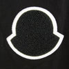 MONCLER モンクレール 19SS E10918322000 84556 モンクレールジャパンタグ MAGLIA POLO MANICA CORTA ワッペンデザイン コットン 半袖 ポロシャツ ブラック系 M【中古】