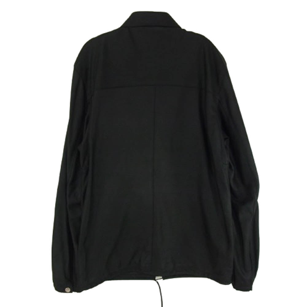 エストネーション 72-234-08-080041 goat leather jacket ゴートレザー スナップボタン ジャケット ブラック系 M【中古】
