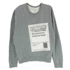 MAISON MARGIELA メゾンマルジェラ 18AW S50GU0064 S25279 STEREOTYPE 四つタグ デザイン スウェット トレーナー グレー系 44【中古】