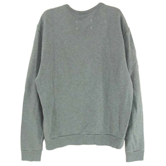MAISON MARGIELA メゾンマルジェラ 18AW S50GU0064 S25279 STEREOTYPE 四つタグ デザイン スウェット トレーナー グレー系 44【中古】