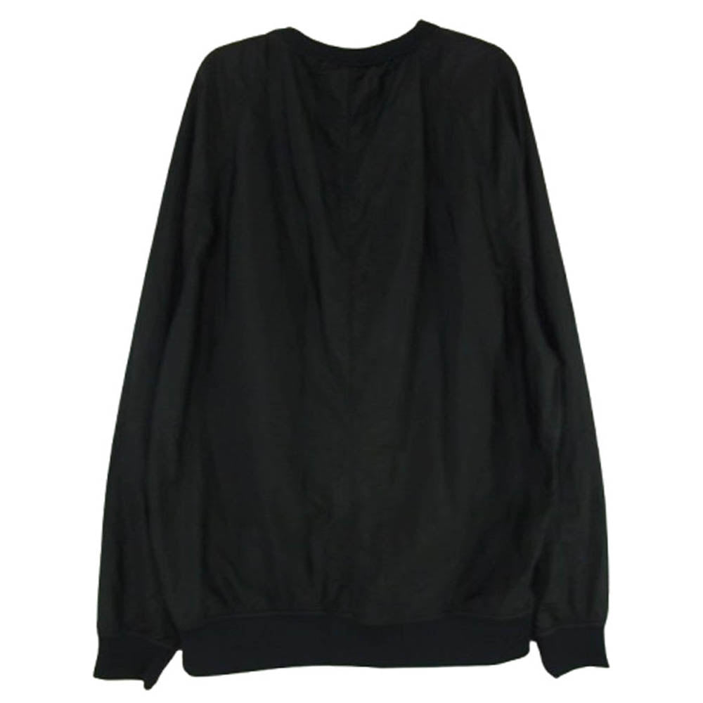 STONE ISLAND ストーンアイランド 711563036 Nylon Metal Watro Sweat ロゴ刺繍 ナイロン スウェット トレーナー ブラック系 M【中古】