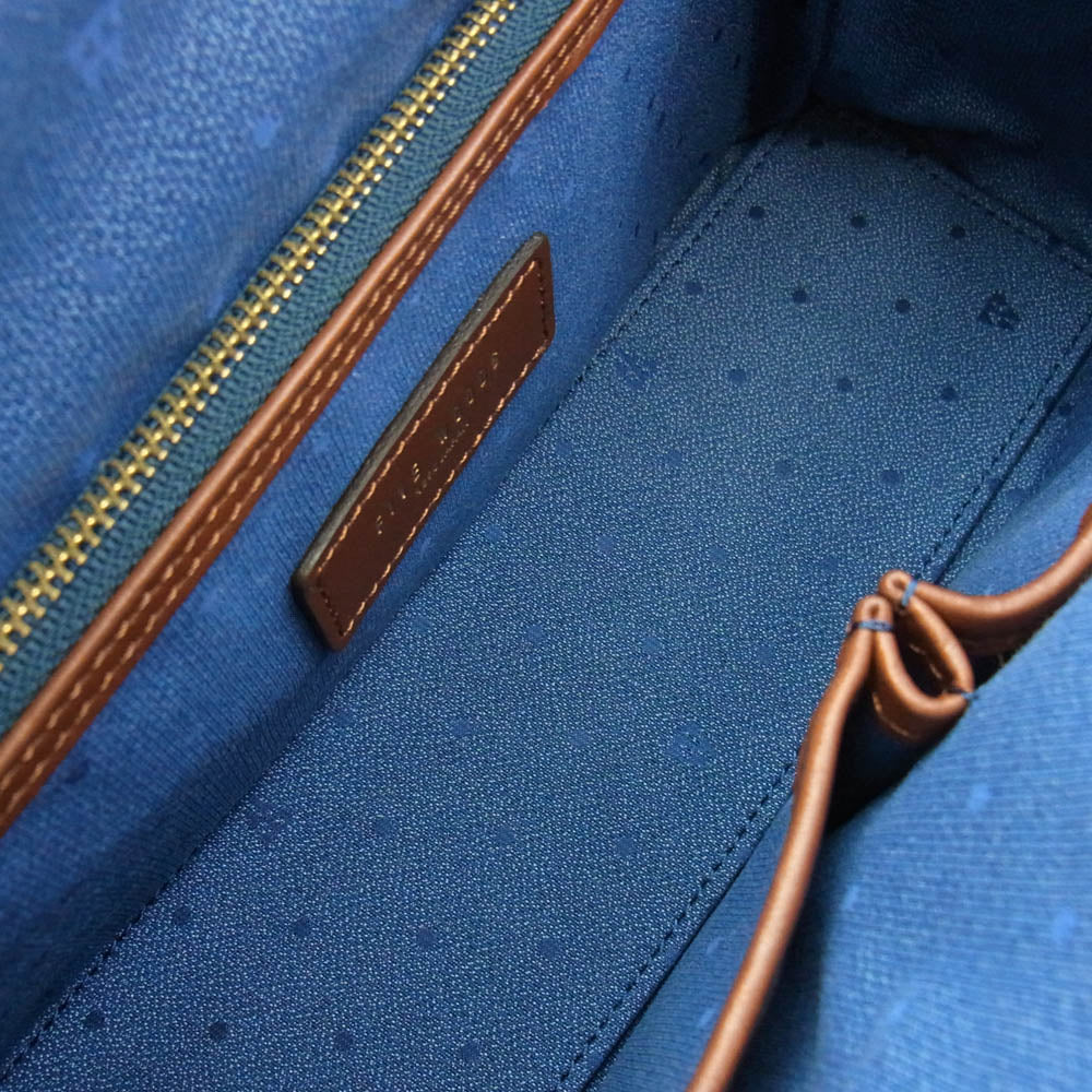 Five Woods ファイブウッズ ミニダレスバッグ PLATEAU プラトウ ハンドバッグ ブラウン系【中古】