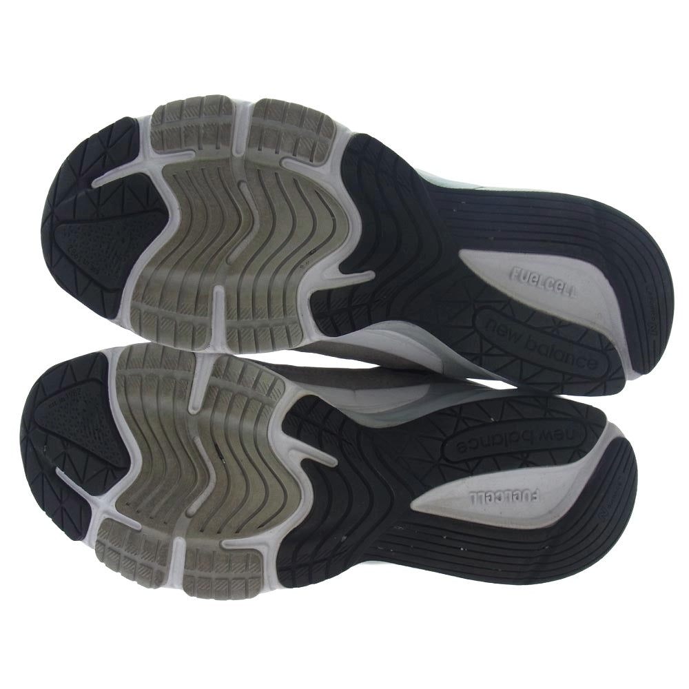 NEW BALANCE ニューバランス M990GL6 USA製 スエード メッシュ ローカット スニーカー グレー系 26.5cm【中古】