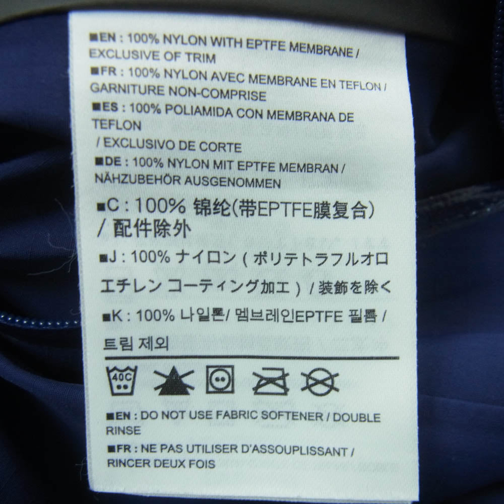 ARC'TERYX アークテリクス 15462 BEAMS ビームス別注 2014年製 BETA SL ベータ マウンテンパーカー シェル ジャケット ブルー系 S【中古】