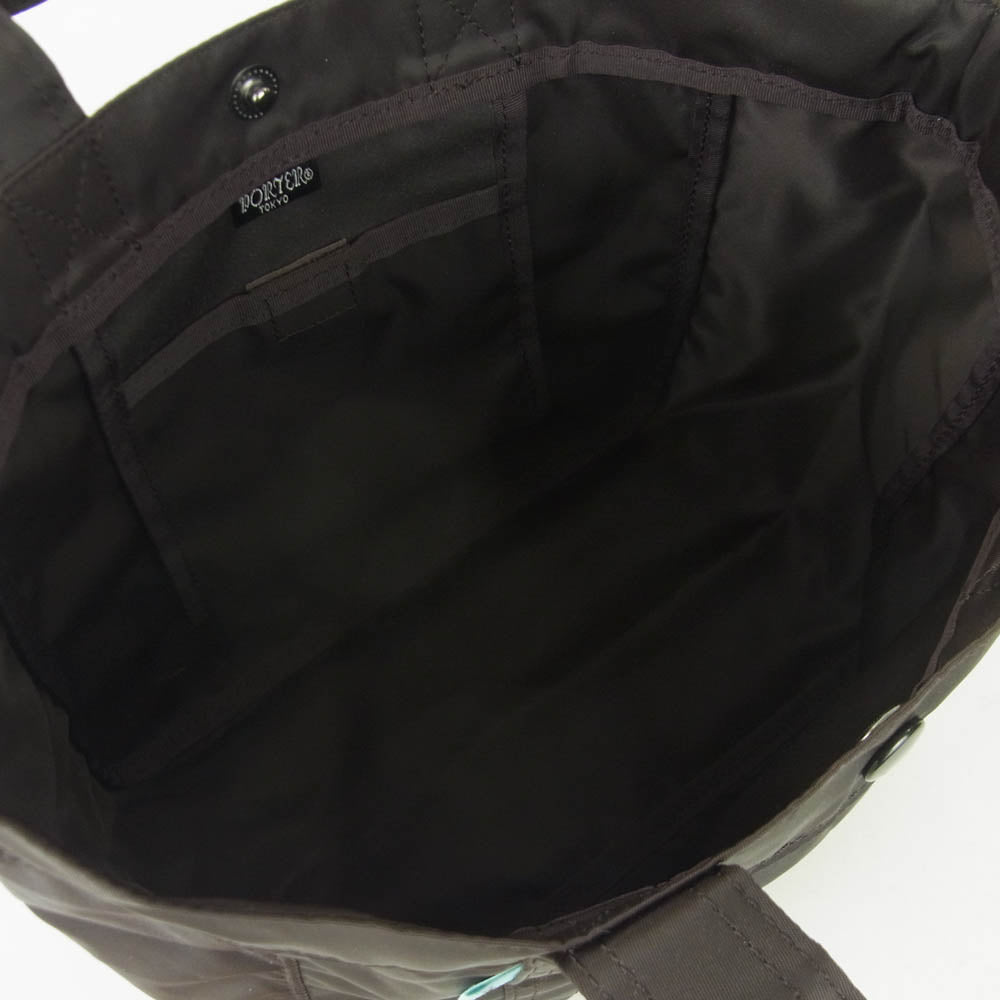 PORTER ポーター 100%chocolate cafe チョコレートカフェ トートバッグ ハンドバッグ ブラウン系【中古】