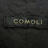 COMOLI コモリ 25SS B01-02014 シルク製品染シャツ ブラック系 2【極上美品】【中古】