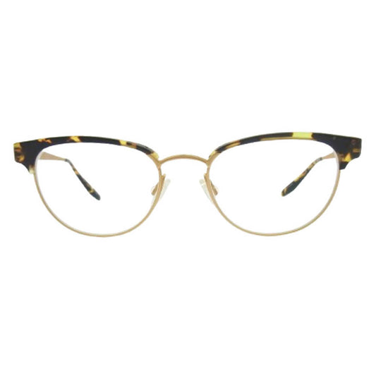 バートンペレイラ 49□17-142 FILLY 度入り 眼鏡 アイウェア メガネ ブラウン系 ゴールド系 49□17-142【中古】