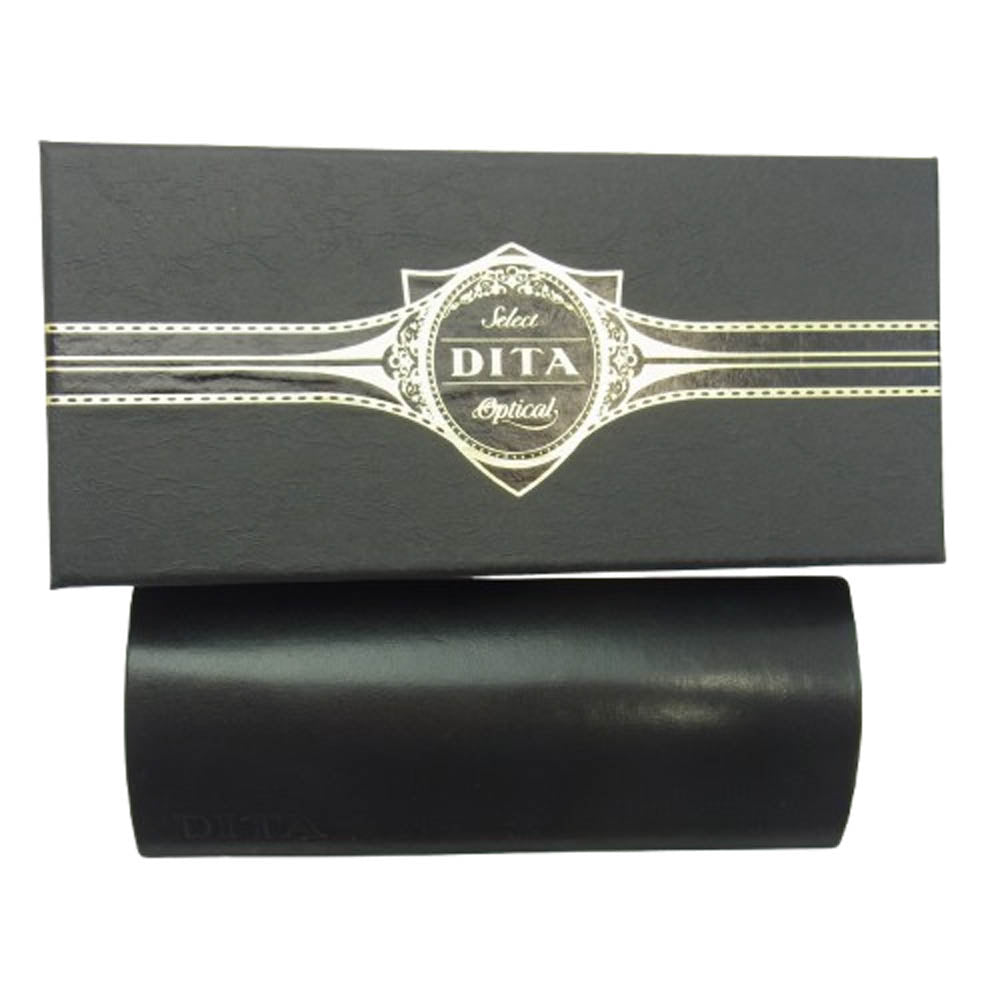 DITA ディータ DRX-3001H-50 COURANTE 度入り 眼鏡 アイウェア メガネ ブラウン系 ダークグレー系 50□16-142【中古】