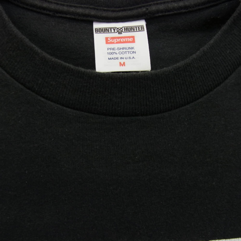 Supreme シュプリーム 23AW Bounty Hunter Wolf Tee バウンティーハンター ウルフ Ｔシャツ ブラック系 M【中古】