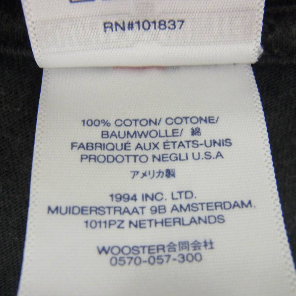 Supreme シュプリーム 23AW Bounty Hunter Wolf Tee バウンティーハンター ウルフ Ｔシャツ ブラック系 M【中古】