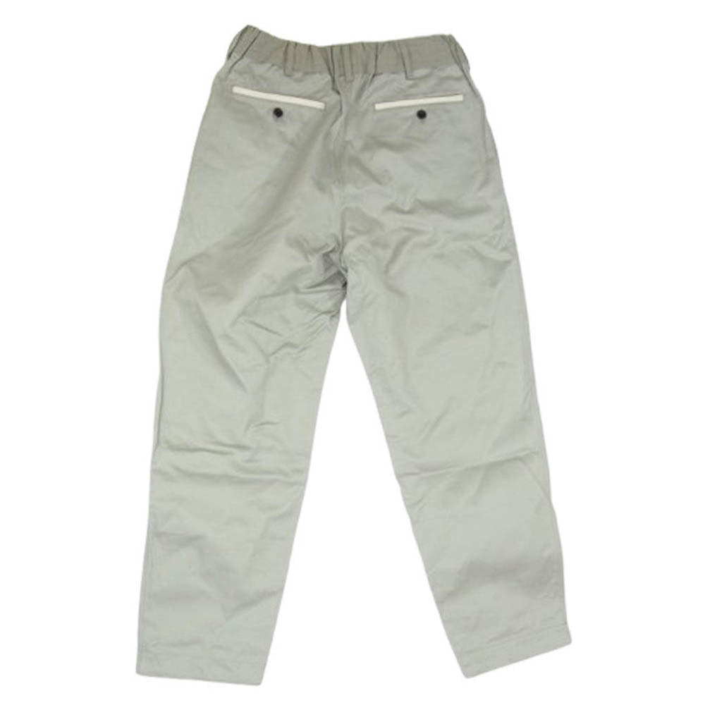 Sacai サカイ 23-03147M Cotton Chino Pants ドローストリング トラウザーズ パンツ グレー系 3【中古】