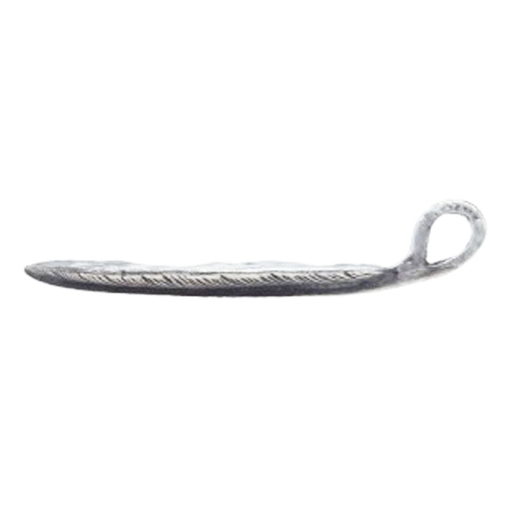 チョーク feather フェザー ペンダント トップ シルバー系【中古】