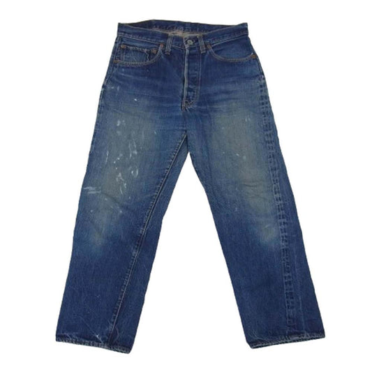Levi's リーバイス 501 66前期 BIGE デニム パンツ インディゴブルー系【中古】