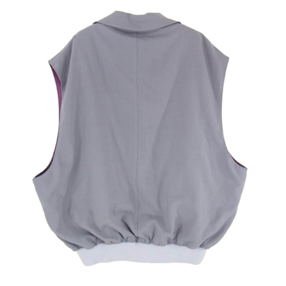 ティー 18AW 18AW-JK-007 Liner docking vest ジップアップ ベスト グレー系 L【中古】