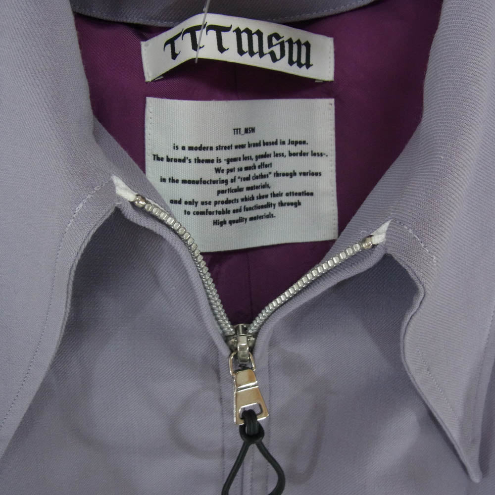 ティー 18AW 18AW-JK-007 Liner docking vest ジップアップ ベスト グレー系 L【中古】