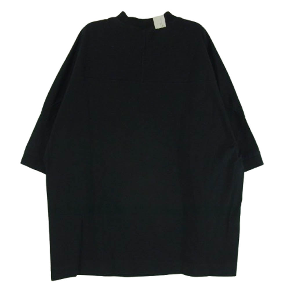 N.HOOLYWOOD エヌハリウッド C8-X355 × Champion チャンピオン CREWNECK T-SHIRT ロゴ刺繍 クルーネック Tシャツ 半袖カットソー ブラック系 M【中古】