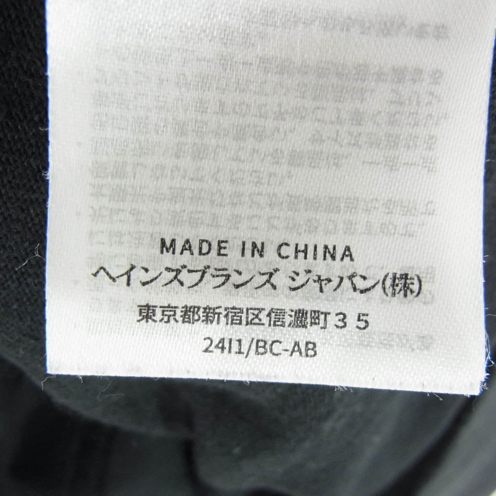 N.HOOLYWOOD エヌハリウッド C8-X355 × Champion チャンピオン CREWNECK T-SHIRT ロゴ刺繍 クルーネック Tシャツ 半袖カットソー ブラック系 M【中古】