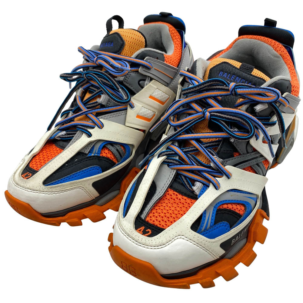 BALENCIAGA バレンシアガ 542023 TRACK TRAINER トラックトレーナー ローカットスニーカー マルチカラー系 27.5cm【中古】