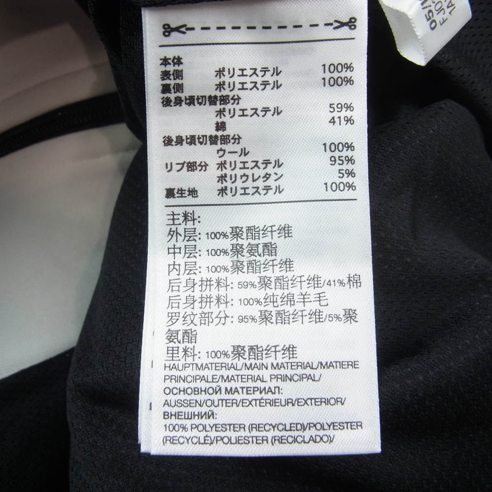 Y-3 Yohji Yamamoto ワイスリー ヨウジヤマモト 19AW FJ0330 Oversized Varsity Track top オーバーサイズ ヴァ―シティ トラックジャケット ブラック系 S【中古】