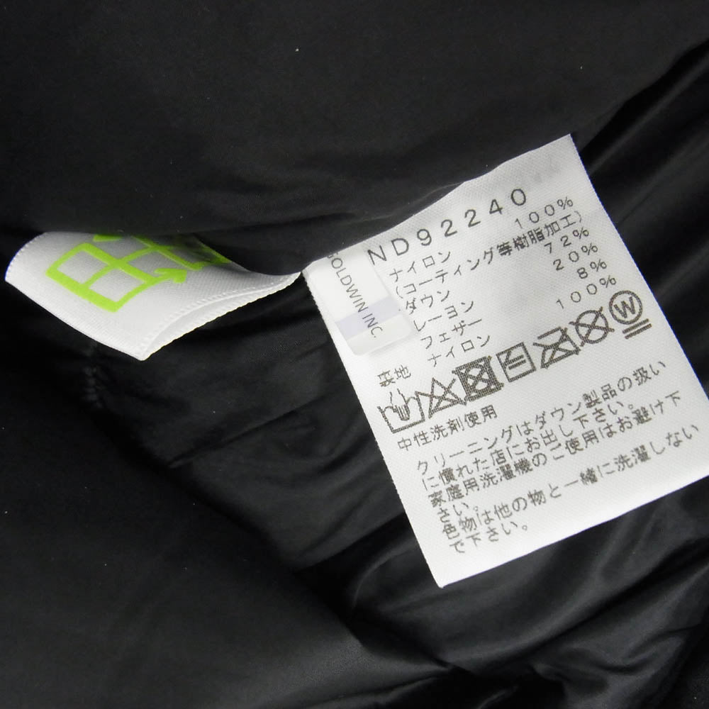 THE NORTH FACE ノースフェイス ND92240 BALTRO LIGHT JACKET バルトロライトジャケット ダウンジャケット ブラック系 L【中古】