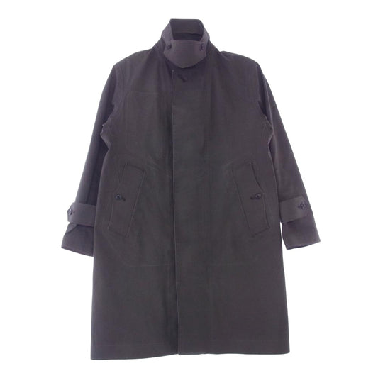 nanamica ナナミカ SUBS703 比翼 ステンカラーコート グレー系 XS【中古】