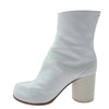 MAISON MARGIELA メゾンマルジェラ 22ライン TABI BOOTS 足袋 タビ アンクル ショート ブーツ ホワイト系 35【中古】