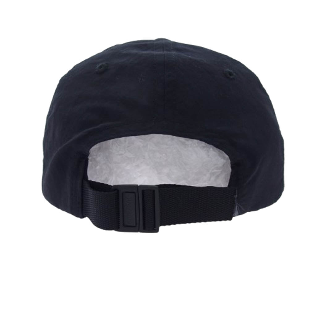 Supreme シュプリーム 21SS visor Logo 6-Panel バイザーロゴ ナイロン 6パネル キャップ 帽子 ブラック系【中古】