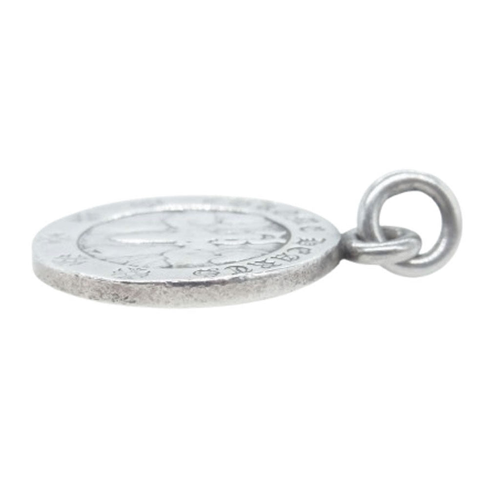 CHROME HEARTS クロムハーツ（原本無） CHRM ANGL MDL V2 エンジェルメダル チャーム ペンダントトップ シルバー系【中古】