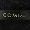 COMOLI コモリ 25SS B01-05016 サマーウール 半袖 Tシャツ ブラック系 3【中古】