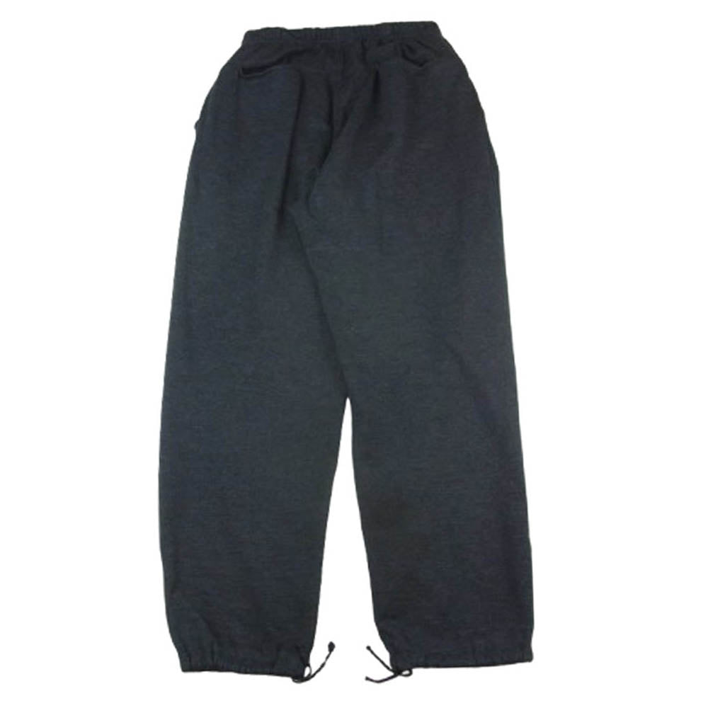 COMOLI コモリ 23AW Y03-05020 W/C/Si ウール カシミヤ シルク スウェットパンツ チャコール系 1【中古】
