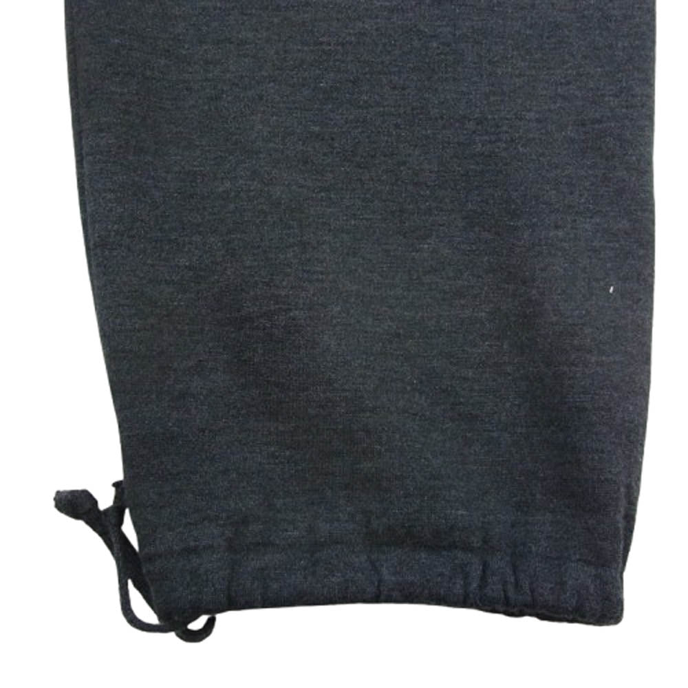 COMOLI コモリ 23AW Y03-05020 W/C/Si ウール カシミヤ シルク スウェットパンツ チャコール系 1【中古】