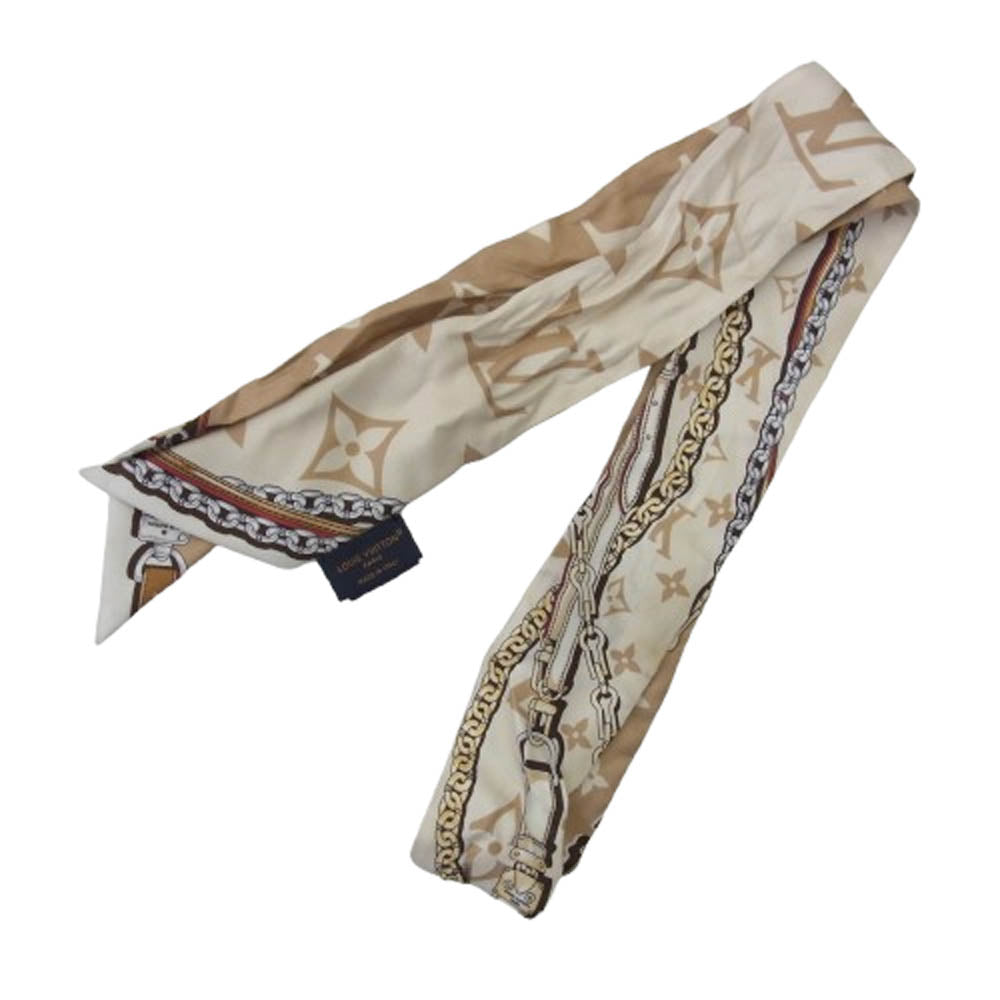 LOUIS VUITTON ルイ・ヴィトン M79588 バンドーBB アルティメット シルク100％ スカーフ モノグラム マルチカラー系【中古】