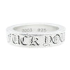CHROME HEARTS クロムハーツ（原本無） 6mm SPACER FUCKYOU スペーサー ファックユー リング シルバー系 19.5号【中古】