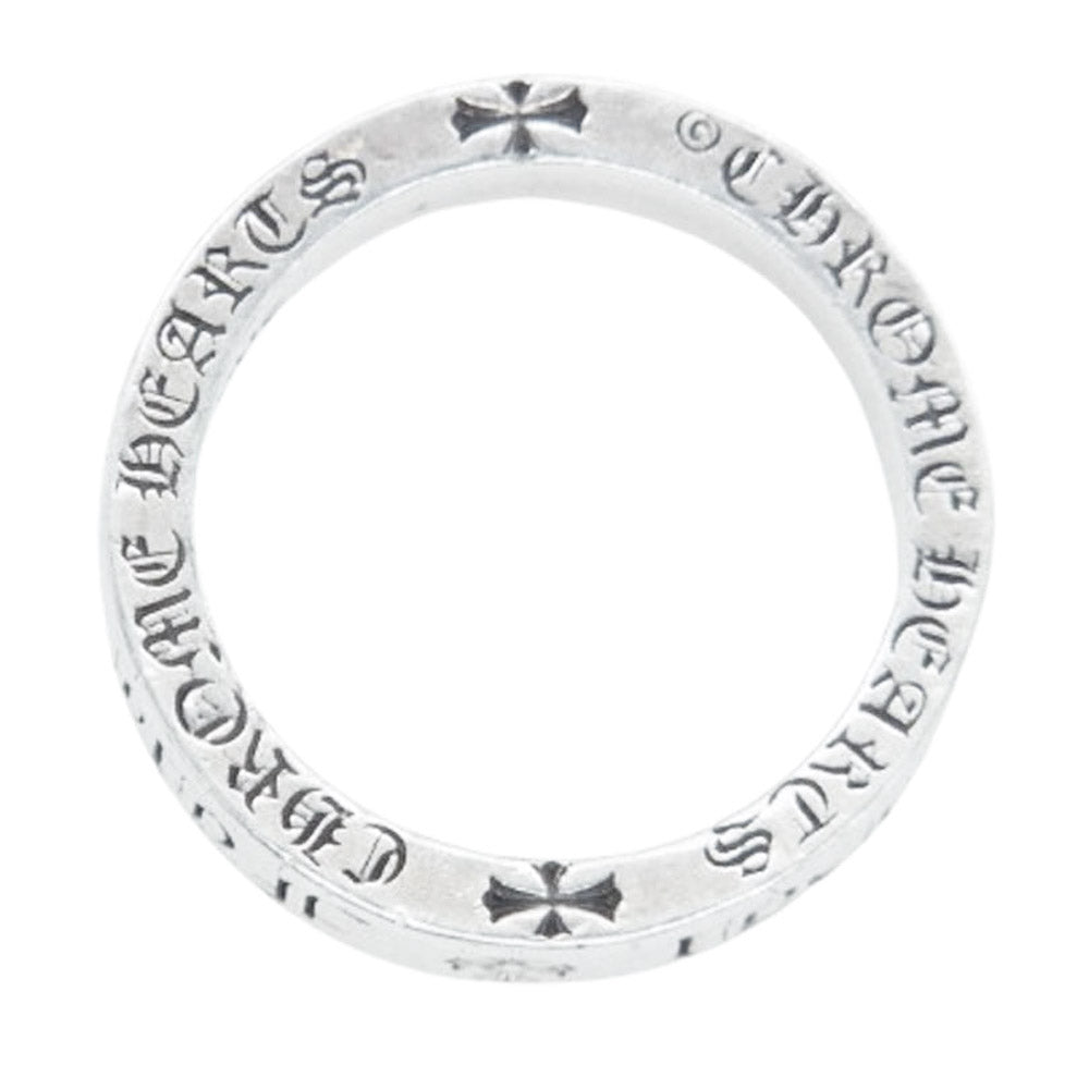 CHROME HEARTS クロムハーツ（原本無） 6mm SPACER FUCKYOU スペーサー ファックユー リング シルバー系 19.5号【中古】