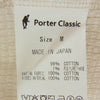 PORTER CLASSIC ポータークラシック H/W THERMAL CREWNECK サーマル クルーネック 長袖 カットソー オフホワイト系 M【中古】