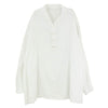 PORTER CLASSIC ポータークラシック GAUZE STAND COLLAR LONG SMOCK SHIRT コットンガーゼ プルオーバー 長袖 シャツ ロング スモック ホワイト系 M【中古】